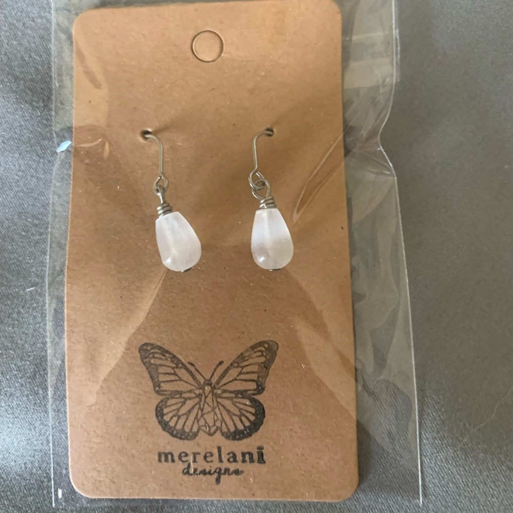 Opalite Teardrop Earrings